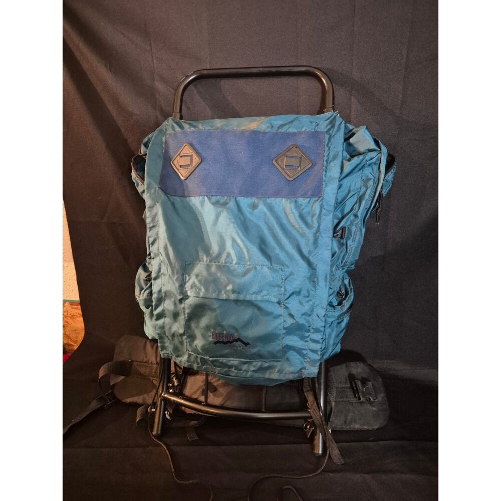 Kelty Ridgeway Blue External Frame Adjustable Bac… - image 3